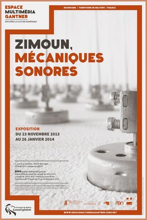 Espace Multimdia Gantner, Bourogne - Exposition Zimoun, Mcaniques sonores