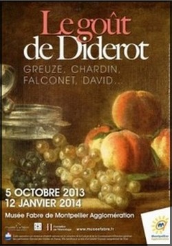 Montpellier, Muse Fabre - Exposition Le got de Diderot