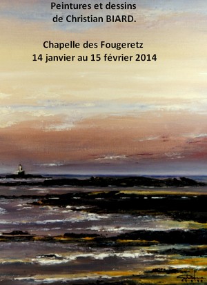 Mdiathque de La Chapelle des Fougeretz - Exposition  Peintures et dessins de Christian Biard