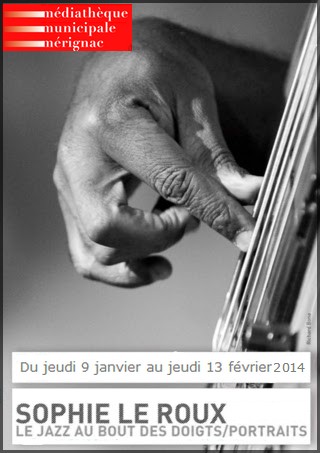 Mdiathque Municipale de Mrignac - Exposition : Sophie Le Roux, Le Jazz au bout des doigts