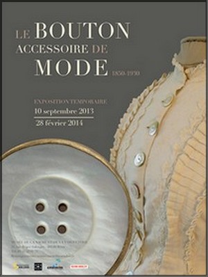 Muse de la Nacre et de la Tabletterie, Mru - Exposition : Le bouton comme accessoire de mode