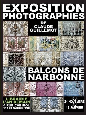 Librairie l'An demain, Narbonne - Exposition Balcons de Narbonne