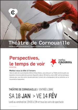 Thtre de Cornouaille, Quimper - Exposition Perspectives, le temps de voir / Kitsou Dubois