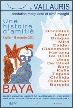 Muse Magnelli, Vallauris - Exposition : Baya