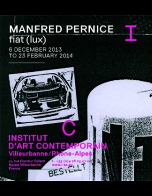 Institut d'Art Contemporain, Villeurbanne - Exposition : Manfred Pernice, Fiat(Lux)