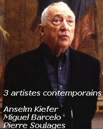 Trois artistes contemporains