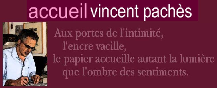 site Internet de Vincent Pachès