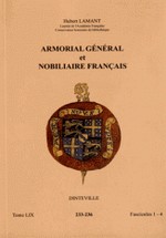 Armorial gnral et nobiliaire franais Tome LX